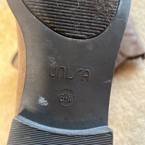 Unisa Suede Women's Ankle Boots 6.5 Brown Great Condition - Picture 7 of 7